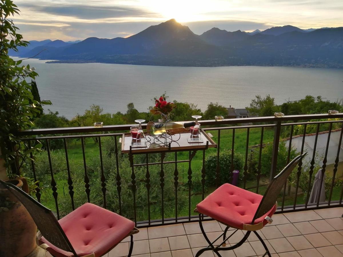 B&B Da Paolo Con Vista Lago Di Garda San Zeno di Montagna Exterior foto
