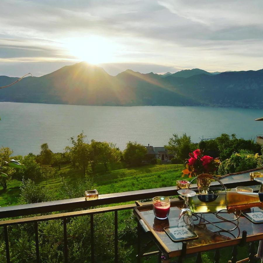 B&B Da Paolo Con Vista Lago Di Garda San Zeno di Montagna Exterior foto