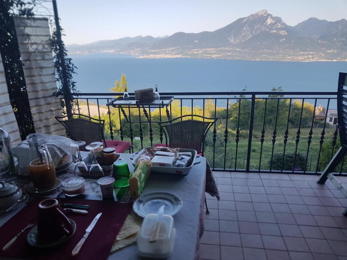 B&B Da Paolo Con Vista Lago Di Garda San Zeno di Montagna Exterior foto